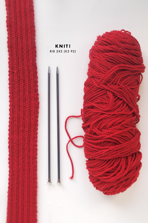 how to knit a dog scarf